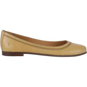 imageFrye Carson Ballet Flats for Women  Premium Tumbled Leather Lining Leather Outsole  38quot HeelBanana  Stafford Leather