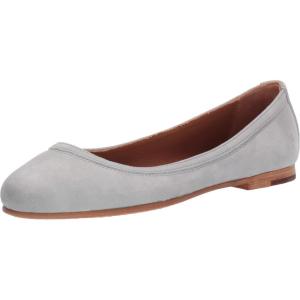 imageFrye Carson Ballet Flats for Women  Premium Tumbled Leather Lining Leather Outsole  38quot HeelPale Blue