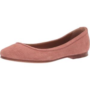imageFrye Carson Ballet Flats for Women  Premium Tumbled Leather Lining Leather Outsole  38quot HeelRosewood