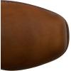 imageFrye Harness 12R Boots for Men with OiledLeather Upper Siped Outsole with Stacked Leather Heel and Nickel ampamp Brass Hardware  12 Shaft HeightDark Brown  87350