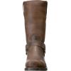 imageFrye Harness 12R Boots for Men with OiledLeather Upper Siped Outsole with Stacked Leather Heel and Nickel ampamp Brass Hardware  12 Shaft HeightGaucho