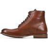 imageFrye Tyler Lace Up Boots for Men Crafted from Soft Vintage Leather with Blake Construction Burnished Toe and Heel and Rubber Inserts on Leather Soles  5  Shaft HeightCognac  Renice