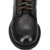 imageFrye Tyler Lace Up Boots for Men Crafted from Soft Vintage Leather with Blake Construction Burnished Toe and Heel and Rubber Inserts on Leather Soles  5  Shaft HeightBlack  Renice