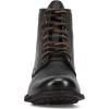 imageFrye Tyler Lace Up Boots for Men Crafted from Soft Vintage Leather with Blake Construction Burnished Toe and Heel and Rubber Inserts on Leather Soles  5  Shaft HeightBlack  Renice