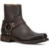 imageFrye Conway Harness Boot  Mens MotorcycleFashion Boot Stylish Leather Design Durable ampamp Comfortable FootwearChocolate  Waxed Velour