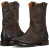 imageFrye Mens Duke Roper Western BootChocolate  Waxed Hendricks Alfamex
