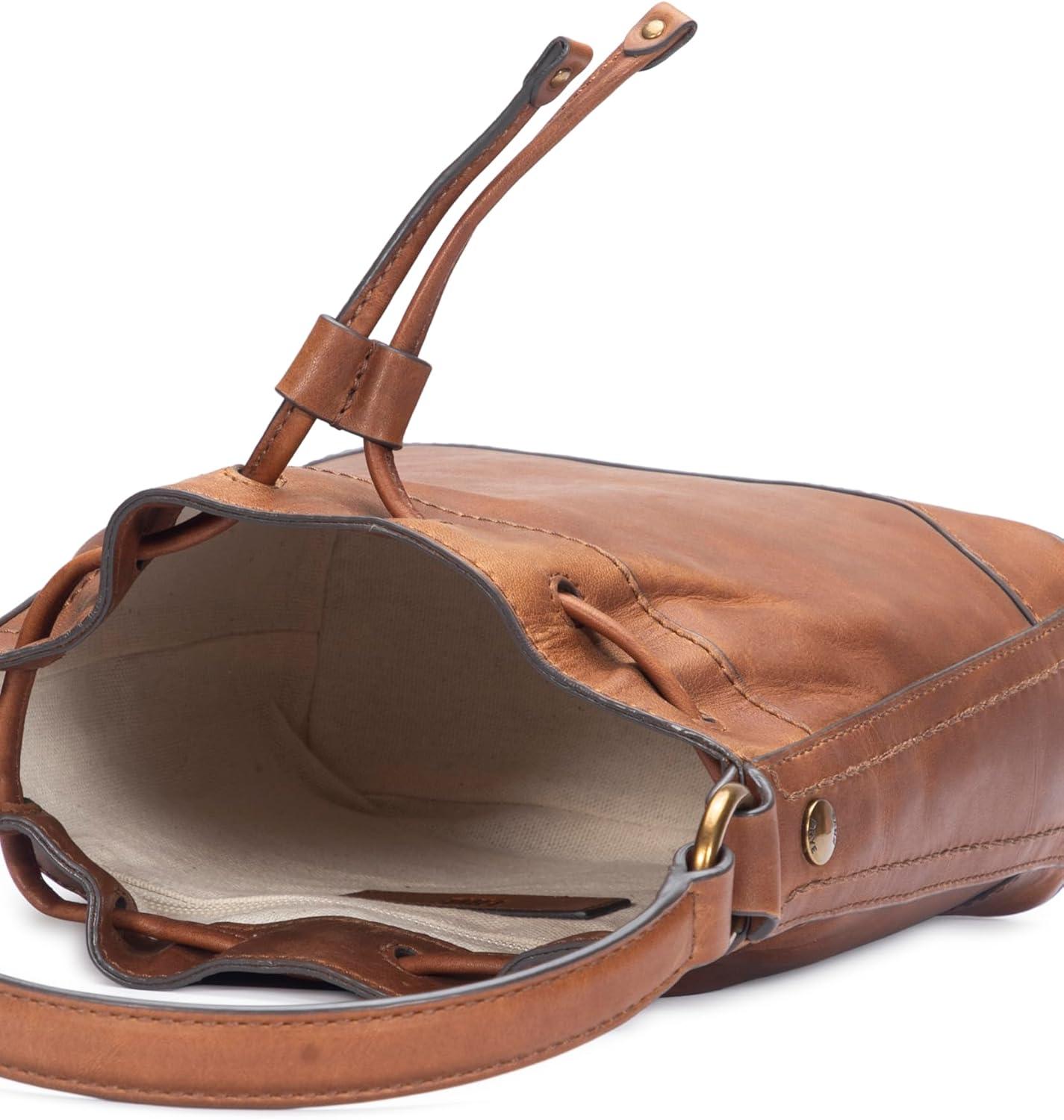 imageFrye Melissa Drawstring Bucket Cognac