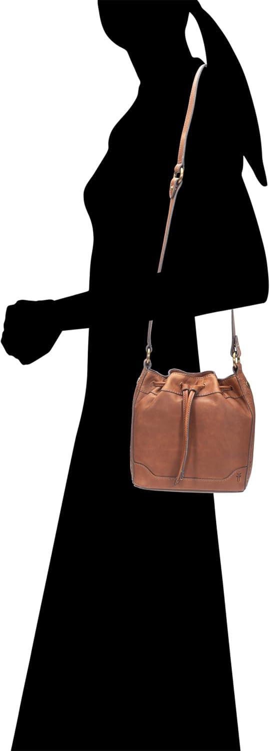 imageFrye Melissa Drawstring Bucket Cognac