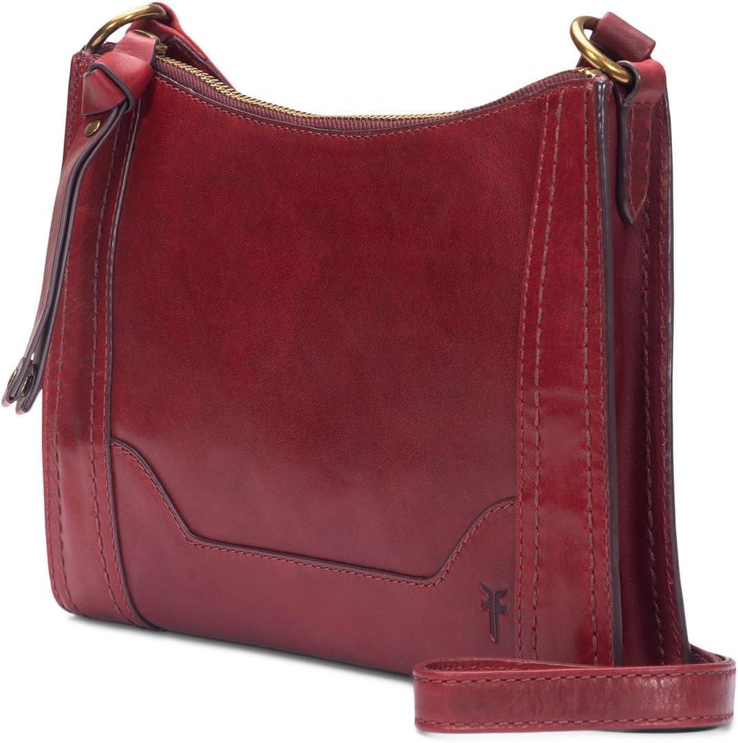 imageFrye Melissa Zip CrossbodyBerry Lacquer