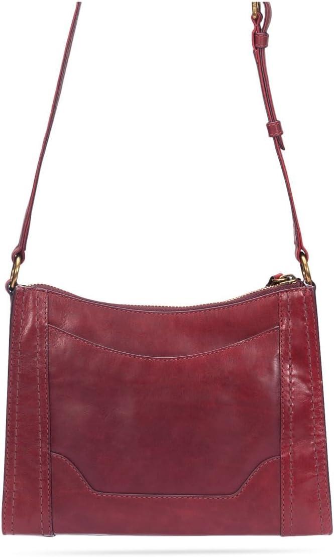 imageFrye Melissa Zip CrossbodyBerry Lacquer