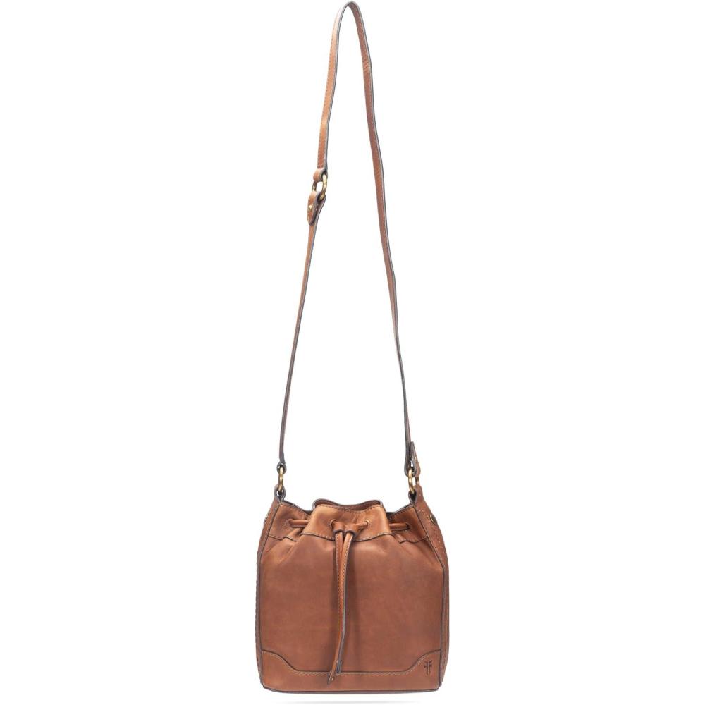 imageFrye Melissa Drawstring Bucket Cognac