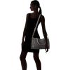 imageFrye Womens Melissa Zip Satchel Leather Handbag with Adjustable Shoulder Strap ampamp Top HandleCarbon