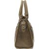 imageFrye Womens Melissa Zip Satchel Leather Handbag with Adjustable Shoulder Strap ampamp Top HandleKhaki