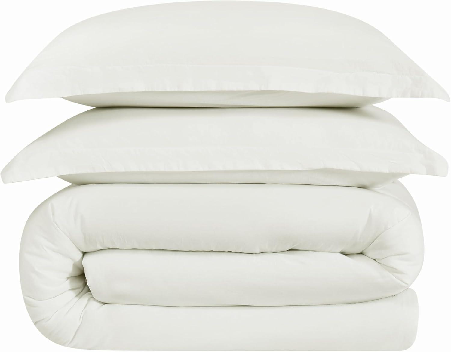 image:imageFrye Vintage Washed 100 Cotton 3Piece FullQueen Quilt Set in Blue Solid Color OekoTEX CertifiedWhite