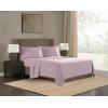 image:imageFrye Dusted Denim Cotton and Polyester Blend 55 Cotton45 Polyester Deep Pocket 4 Piece Queen Sheet Set in White All Season Adult Size OekoTEX CertifiedPink