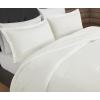 image:imageFrye Vintage Washed 100 Cotton 3Piece FullQueen Quilt Set in Blue Solid Color OekoTEX CertifiedWhite