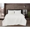 image:imageFrye Vintage Washed 100 Cotton 3Piece FullQueen Quilt Set in White Solid Color OekoTEX Certified