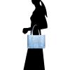 image:imageFrye Womens Melissa Shopper Tote Bag Stylist Large Handbag with Adjustable Strap amp PocketsWashed Denim Leath