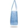 image:imageFrye Womens Melissa Shopper Tote Bag Stylist Large Handbag with Adjustable Strap amp PocketsWashed Denim Leath
