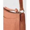 image:imageFrye Womens Melissa Zip Crossbody Bag Stylish Handbag with Adjustable Strap amp PocketsApricot