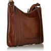 image:imageFrye Womens Melissa Zip Crossbody Bag Stylish Handbag with Adjustable Strap amp PocketsCognac