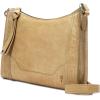 image:imageFrye Womens Melissa Zip Crossbody Bag Stylish Handbag with Adjustable Strap amp PocketsLinen
