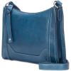 image:imageFrye Womens Melissa Zip Crossbody Bag Stylish Handbag with Adjustable Strap amp PocketsSteel