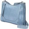 image:imageFrye Womens Melissa Zip Crossbody Bag Stylish Handbag with Adjustable Strap amp PocketsWashed Denim Leath