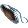 image:imageFrye Womens Melissa Zip Crossbody Bag Stylish Handbag with Adjustable Strap amp PocketsWashed Denim Leath