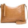 image:imageFrye Womens Melissa Zip Crossbody Bag Stylish Handbag with Adjustable Strap amp PocketsBeige
