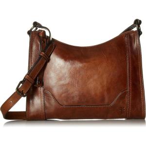 image:imageFrye Womens Melissa Zip Crossbody Bag Stylish Handbag with Adjustable Strap amp PocketsCognac