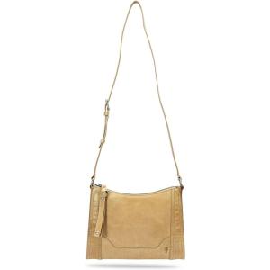 image:imageFrye Womens Melissa Zip Crossbody Bag Stylish Handbag with Adjustable Strap amp PocketsLinen