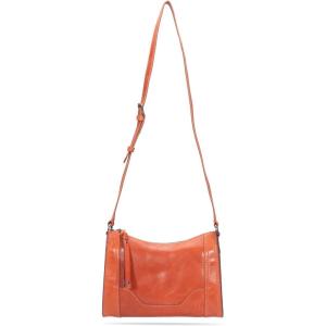 image:imageFrye Womens Melissa Zip Crossbody Bag Stylish Handbag with Adjustable Strap amp PocketsPersimmon