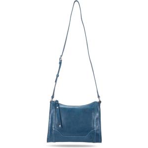 image:imageFrye Womens Melissa Zip Crossbody Bag Stylish Handbag with Adjustable Strap amp PocketsSteel