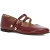 image:imageFrye Carson Mary Jane Flats Womens Work Shoes Comfortable Shoes for WomenCranberry  Stafford Leather