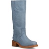 Sky Blue - Soft Denim Leather