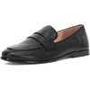 image:imageFrye Leather Loafers for Women Faith Loafer Cushioned Insole Round ToeBlack  Goat Frenzy Leather