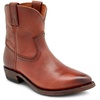 image:imageFrye Womens Billy Short Leather Western Boot Cushioned InsoleCognac  Renice Leather