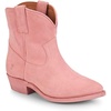 Dusty Pink - Velour Leather