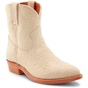 Ivory - Floral Nubuck Leather