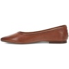 image:imageFrye Womens Heather Ballet Flat ShoesCinnamon  Stafford Leather