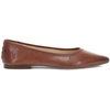 image:imageFrye Womens Heather Ballet Flat ShoesCinnamon  Stafford Leather