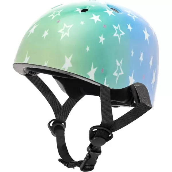 SULIFEEL Kids Bike Helmet for Boys and Girls Adjustable Toddler Skateboard Helmet for Multi-Sports Scooter Cycling Roller Skating Unicorn Stars