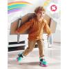 imageSULIFEEL Kids Adjustable Quad Roller SkatesToddler Beginner Roller Skates for Girls and Boys Age 25 Years OldUnicorn Green