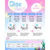 imageSULIFEEL Roller Skates for Girls Boys Kids with Light Up Wheels Adjustable 4 Sizes for Little Kids Toddler Beginner RollerskatesPink