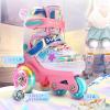 imageSULIFEEL Roller Skates for Girls Boys Kids with Light Up Wheels Adjustable 4 Sizes for Little Kids Toddler Beginner RollerskatesPinkToddler