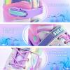 imageSULIFEEL Roller Skates for Girls Boys Kids with Light Up Wheels Adjustable 4 Sizes for Little Kids Toddler Beginner RollerskatesPurple