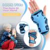 imageSULIFEEL Rainbow Unicorn Knee Pads for Kids Knee Elbow Pads Wrist Guards with Drawstring Bag Adjustable Protective Gear Set for Girls Roller Skating Bike Cycling Skateboard Scooter Green SmallDinosaur Blue