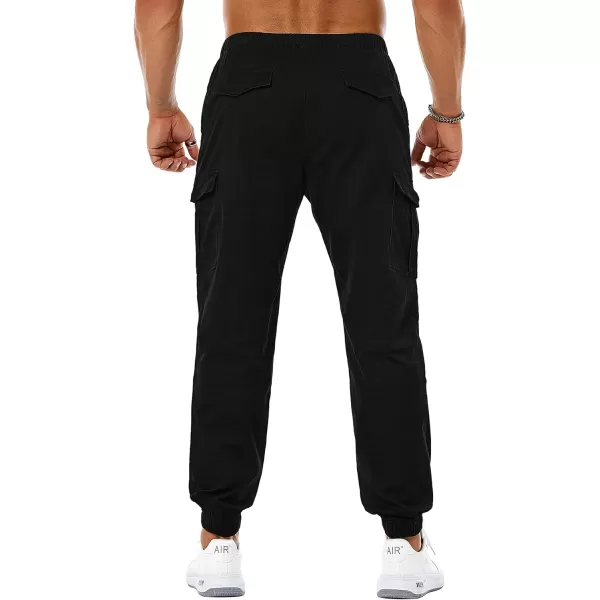 NITAGUT Men's Casual Cargo Pants Joggers Sports Pants Trousers Long Pants with Pockets
