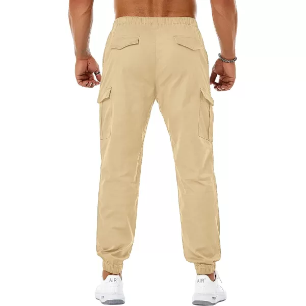 NITAGUT Men's Casual Cargo Pants Joggers Sports Pants Trousers Long Pants with Pockets